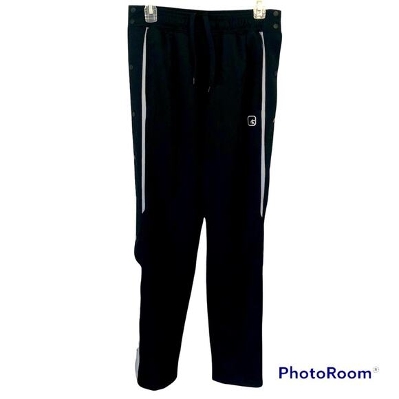 AND1 Breakaway Black Basketball Pants Mens Size Small - Picture 1 of 9